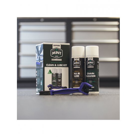 Oxford Mint Motorcycle Chain & Lube Kit at JTS Biker Clothing